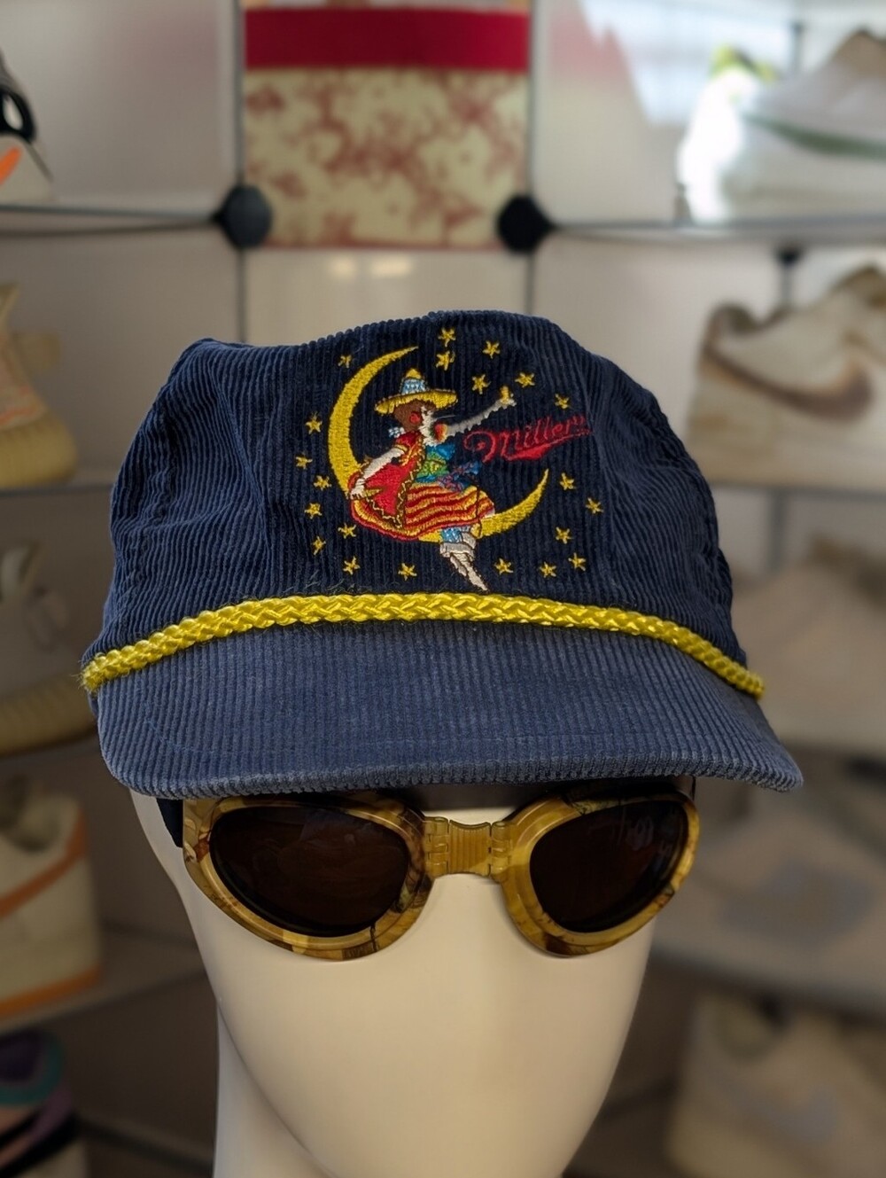 Miller Beer Vintage Corduroy Hat (OS)